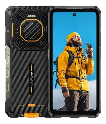 Teléfono celular Ulefone Armor 26 Ultra 512gb 12gb Ram 5G Network, color negro
