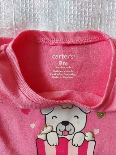 Imagen 7 de 10 de Suéter Para Bebé Niña. Marca: Carter's. Talla: 9 M