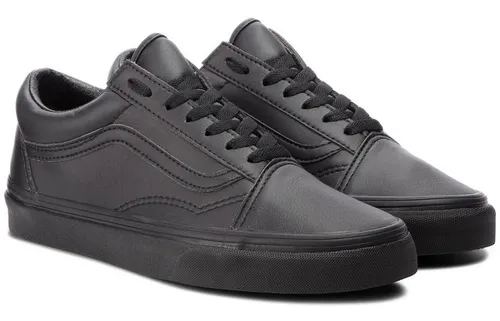 adecuado Arqueología tribu Tenis Vans Old Skool Piel Negro Originales - Vn0a38g1pxp | Envío gratis