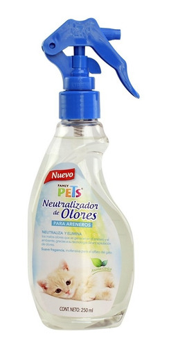 Neutralizador De Olores Para Arenero De Gato 250ml Fl3795