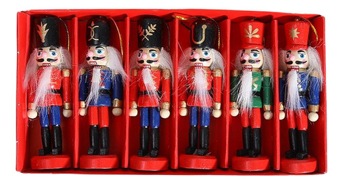 Conjunto De Adornos De Cascanueces De Navidad Figuras De