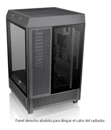 Gabinete Thermaltake The Tower 500 Tg Black Color Negro