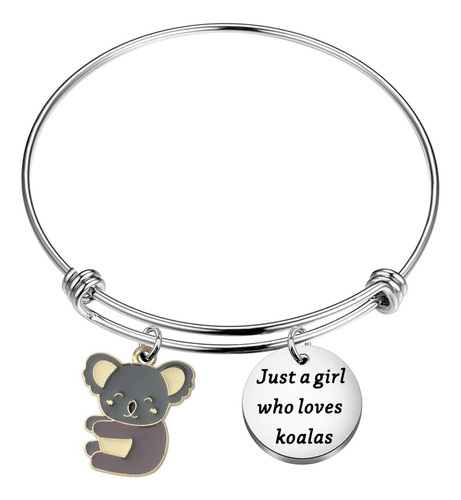 Fustmw Koala Gifts Just A Girl Who Loves Koalas Pulsera Koal