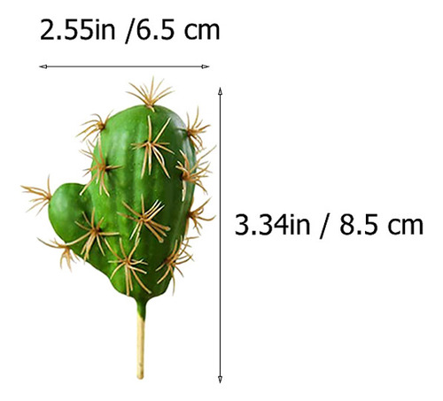 8 Adornos De Plantas Suculentas De Cactus Simulados Para El