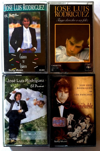 Cassettes Lote (4) José Luís  El Puma  Rodríguez