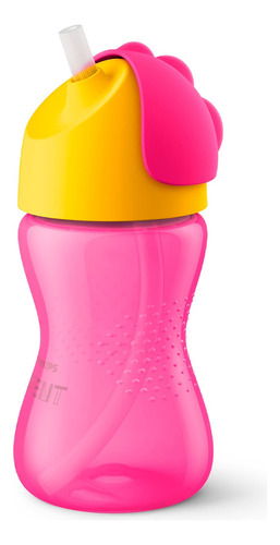 Vaso Con Bombilla Avent Scf798/02 300ml Rosa