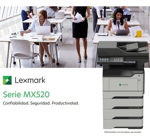 Multifunción Lexmark Mx521ade Laser-dúplex Integrado- 46ppm