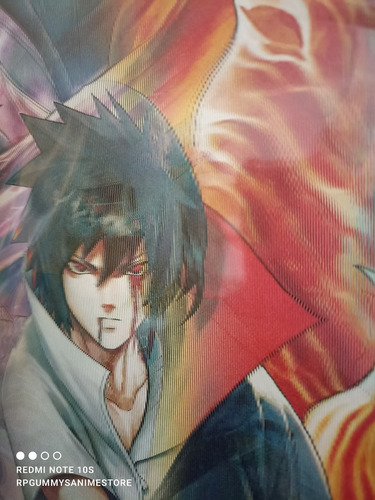 Naruto Shippuden Uchiha Poster Lenticular 3d (Usado)