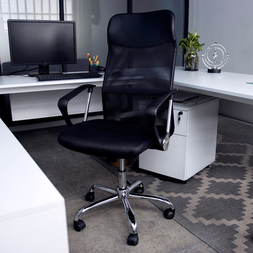 Silla De Oficina Áncora Ergonómica Con Almohadón Cervical