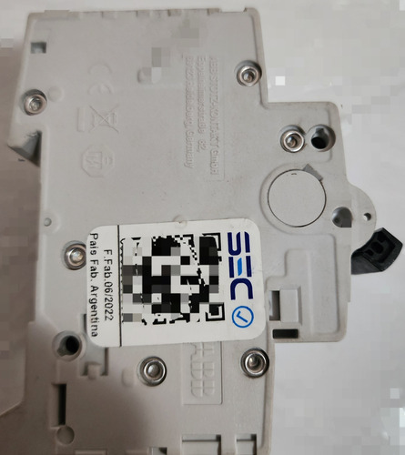 Interruptor Automatico Tetrapolar 4p 40a 6k 2cds254001r0404