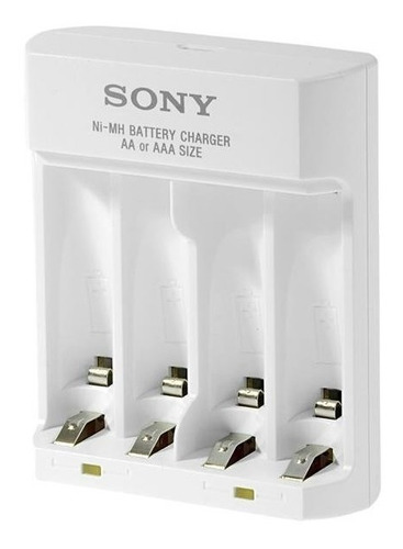 Cargador Sony Para 4 Pilas Recargables De Aa O Aaa