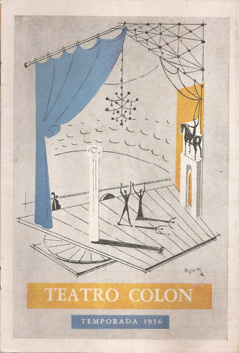 Teatro Colon Programa Temporada 1956