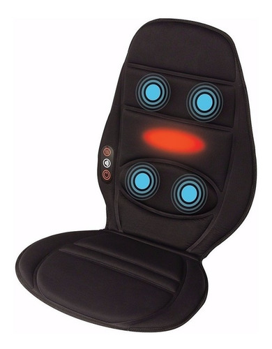 Funda Masajeador Alta Gama Asiento De Auto Hogar Calor Vibra