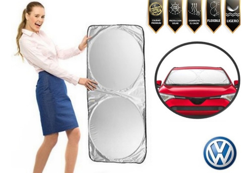 Protector Cubresol Con Ventosas Vw Jetta Clasico 2013