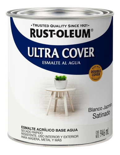 Pintura Ultra Cover Blanco Jazmin Satinado X 0.946 Lt