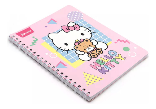 Cuaderno Argollado Profesional Cuadro Chico Hello Kitty