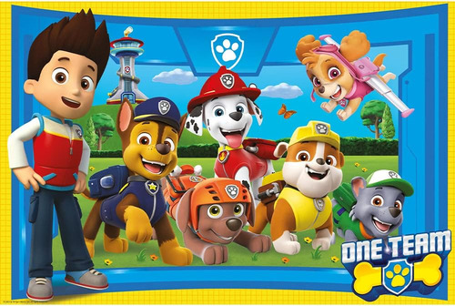 Rompecabezas Paw Patrol 104 Pz Trefl Nickelodeon Rider