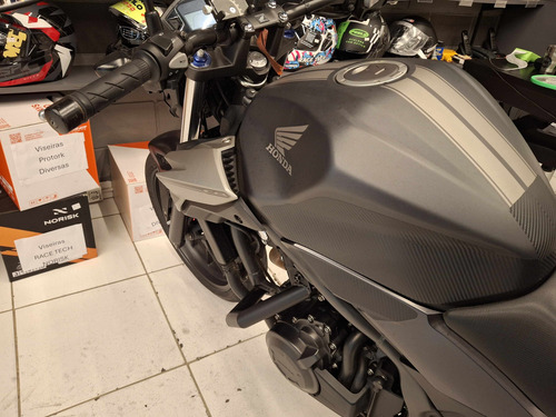 Honda C 500f Preta 2017 Super Nova, Revisada, Com Garantia