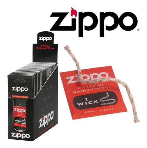 Mechas Repuesto Zippo Para Encendedor De Bencina 3 Pack