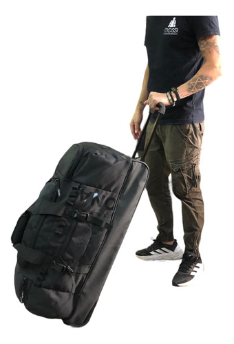 Bolso Con Ruedas Viaje-deportes  Gran Capacidad Ona Saez