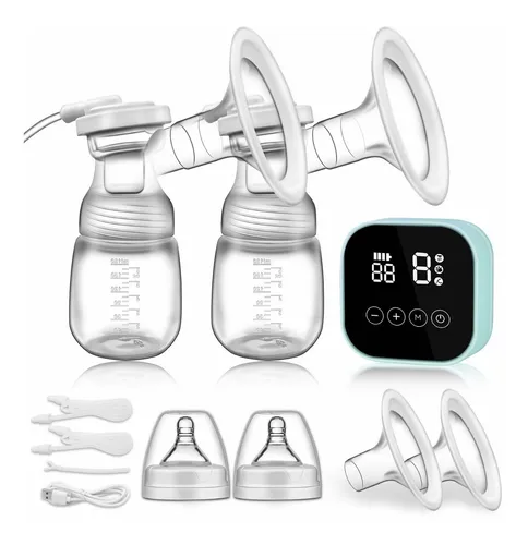 comprar Extractor De Leche Eléctrico Doble Mano Libre Para Lactancia