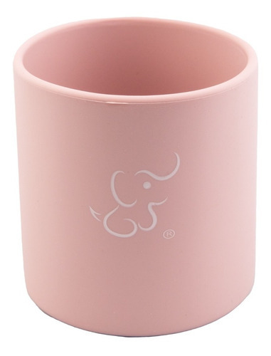 Vasos Entrenadores Papu Baby De Silicón Para Bebés Y Niños Color Rosa Pastel