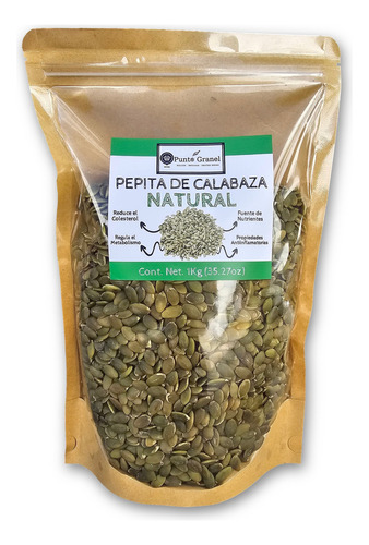 Pepita De Calabaza Natural 1kg