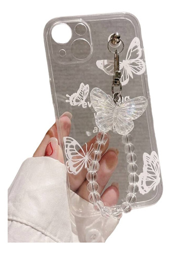 Forro Para iPhone 13 Pro Max Pulsera De Mariposa 