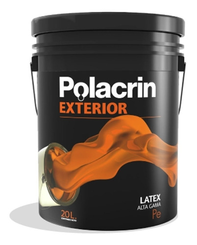Latex Polacrin Exterior Cubritiva 20 Lts Premium Antihongos