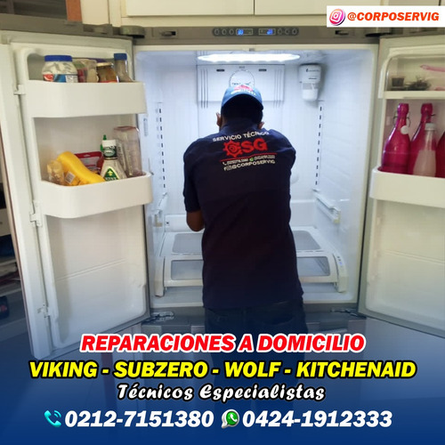 Servicio Técnico Nevera Subzero Viking Lavadora Secadora LG