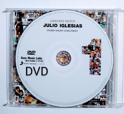 Julio Iglesias Álbum Cd + Dvd Con Grandes Éxitos De Siempre