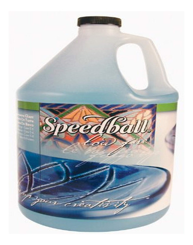 Speedball 1 Galon Esmalte Loza Transparente