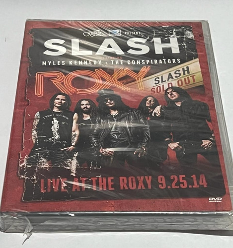 Imagem 1 de 3 de Dvd Slash - Live At The Roxy 9.25.14 