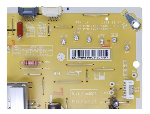 Fuente Eax68248011 (1.9) | 55nano81una