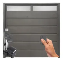 Comprar Portón Levadizo Chapa Automatico Con Postigo De 2,70x2,35 