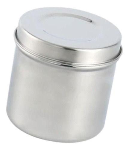 Recipiente De Acero Inoxidable Para Aderezos, 9 Cm X 9,2 Cm