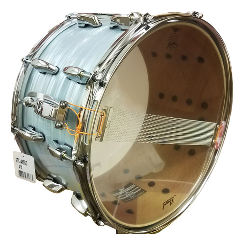 Caja Pearl Session Studio Select Oyster Sts de 14 x 8 pulgadas, color azul hielo