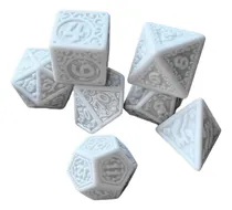 Comprar Juego De Dados Poliédricos 7x, Juego De Dados, Dados Gris