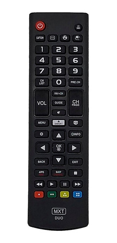 Controle Remoto Universal 2 Em 1 Tv LG / Samsung Smart
