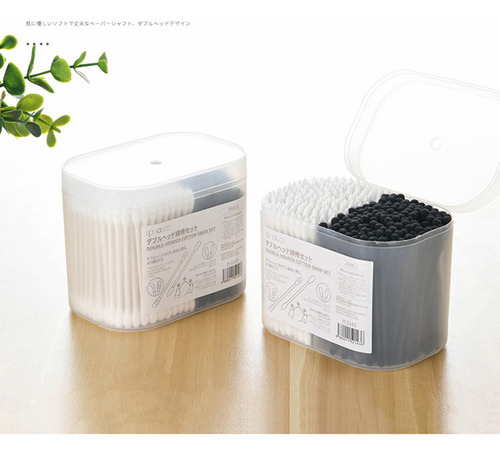 300 Unidades De Cotonetes De Papel Helicoidais De Cabeça Dup