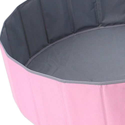 Nuevo Piscina De Bolas Ocean Plegable Rosa 100cm X H30cm