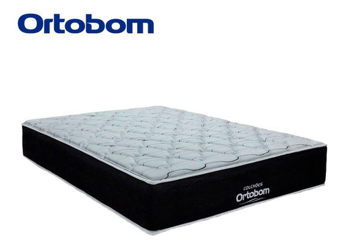 Cama Box Casal Suede+colchão Molas Ensacadas Antares Ortobom