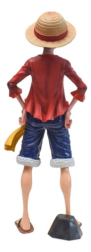 Figura One Piece 26cm Monkey Luffy Três Forma De Rosto
