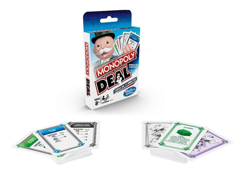 Juego De Cartas Hasbro Gaming Monopoly Deal +8