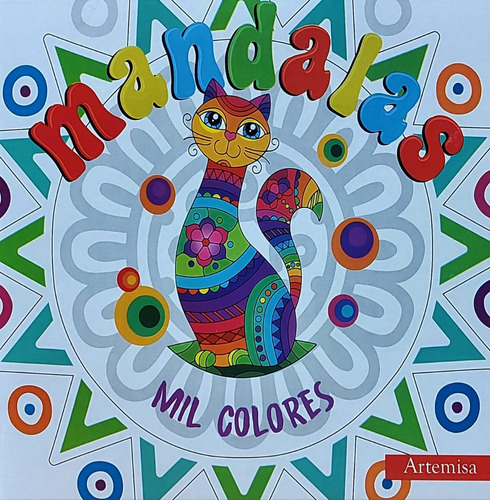 Mandalas Mil Colores - Gato