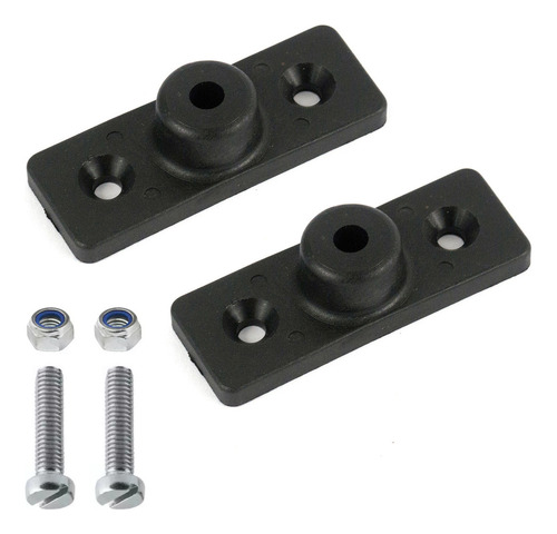 Kit 2 Base Lateral 7/8 Capota Náutica Suporte Barco Lancha