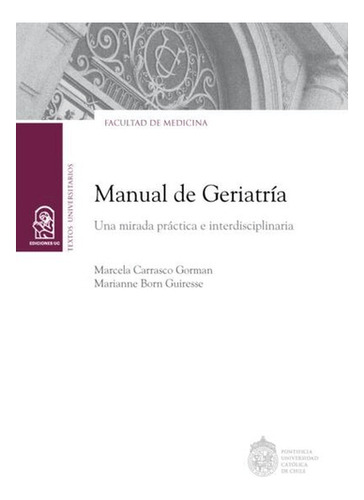 Libro Manual De Geriatria