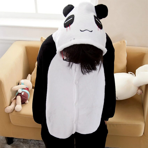 Pijama De Peluche Con Diseño De Panda Para Niños, Para Cospl