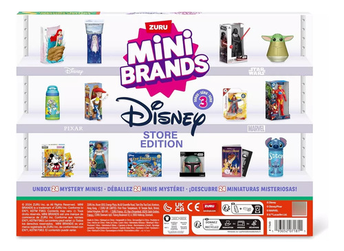 Zuru Mini Brands, Calendario De Adviento Disney.-