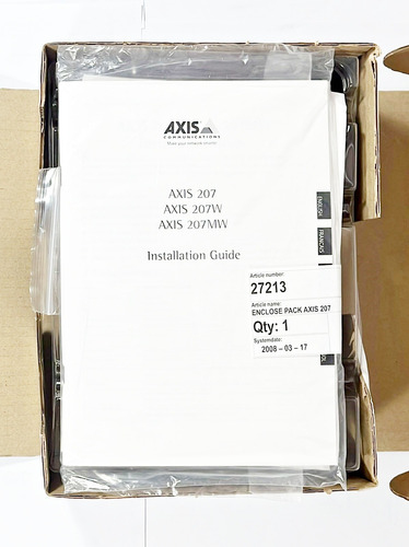 Câmera Axis Communications 207 P/n 0235-001-01 Branco (Usado)